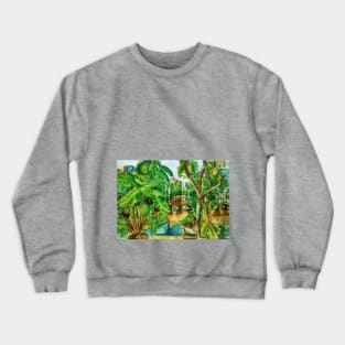 Roof Plantation and top. Crewneck Sweatshirt
